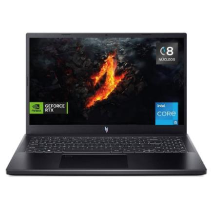 LAPTOP GAMER ACER NITRO V 15 CORE I5-13420H NVIDIA GEFORCE RTX 4050 6GB PANTALLA 15.6" FHD IPS 144HZ; RAM 8GB SSD 512GB PCIE NVME WIN 11 HOME