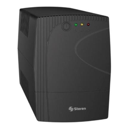 UPS Steren NB-605 600VA/300W Respaldo Hasta 30 Minutos 4 Contactos Color Negro