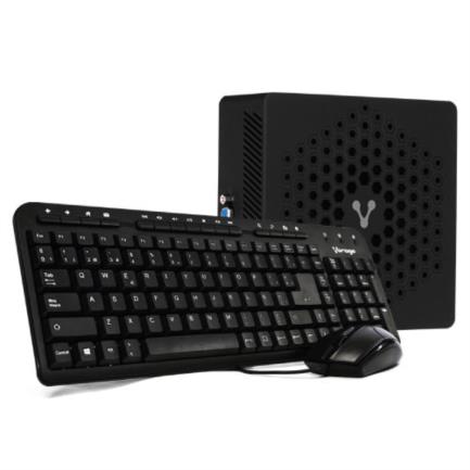 Mini PC Vorago Minibay Intel Core i5-1135G7 Disco duro 240GB Ram 8GB VGA/HDMI/WIFI/BT/USB Win/Linux Con Teclado y Mouse