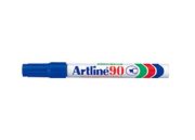 Marcador Artline Permanente Aliminio Azul C/12 - EK-90A