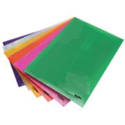 Sobre Barrilito Plástico con Hilo Media Carta Colores Surtidos Paq C/12 Pzas - BARRILITO