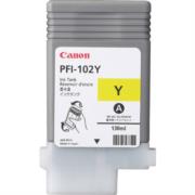 CARTUCHO INKJET PFI-102 Y YELLO  130ML PARA PLOTTER IPF - CANON