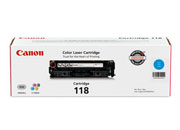 TONER CANON 118 CYAN 2661B001AA - 2661B001AA