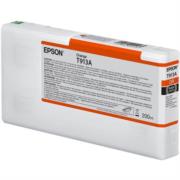 Tinta Epson UltraChrome HD 200ml Color Naranja T913A00 - T913A00