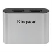 Workflow Station Kingston Lector USB 3.2 Gen1 Dual MicroSDHC/SDXC Uhs-Ii - WFS-SDC
