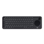 Logitech  K600 Smart Tv Keyboard  Wireless  Spanish  Bluetooth  Black  Intergrated Touchpad - 920-008824