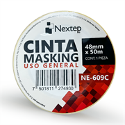 Cinta Nextep Masking Uso General 48 Mm X 50 Mts NE-609C - NEXTEP