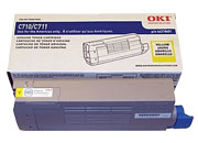 TONER OKIDATA AMARILLO C711 115K PAG 44318601 - 44318601