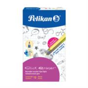Borrador Pelikan Click Eraser Tipo Lápiz Colores Surtidos C/12 Pzas - PELIKAN