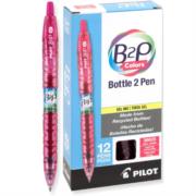 Bolígrafo Pilot B2P Colors Gel 0.7mm Color Rosa Caja C/12 Pzas - 36625