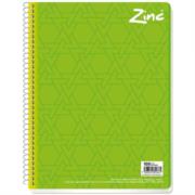 Cuaderno Scribe Zinc Profesional Espiral Sencillo C.7 100H - 8313