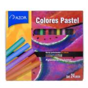 Colores Stafford Pastel en Seco Estuche C/24 - STAFFORD