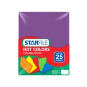Folder StarFile Hot Colors Carta Color Morado C/25 PZAS - STARFILE