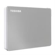 Disco Duro Externo Toshiba Canvio Flex 2.5" 4TB USB Plata para Mac/PC - HDTX140XSCAA