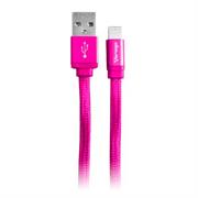 Cable Vorago CAB-119 USB-Lightning 1m Color Rosa - VORAGO
